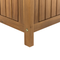 Beliani SOVANA - Bench with storage space - Light wood color - Acacia wood