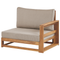 Beliani TIMOR - Garden set for 4 - Light wood color - Acacia wood