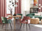 Beliani SANILAC - Dining room chair set of 2 - Pink - Velvet