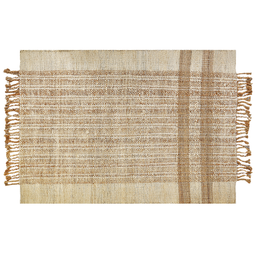 Beliani ORTAOBA - Modern rug - Beige - 140 x 200 cm - Jute