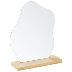 Beliani LOZERE - Mirror - Light wood color - Bamboo wood