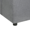 Beliani TOMRA - Corner sofa - Dark gray - Polyester