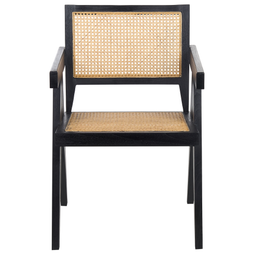 Beliani WESTBROOK - Dining room chair - Black - Mahogany