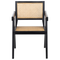 Beliani WESTBROOK - Dining room chair - Black - Mahogany
