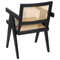 Beliani WESTBROOK - Dining room chair - Black - Mahogany