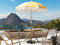 Beliani MONDELLO - Parasol - Yellow - Polyester