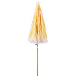 Beliani MONDELLO - Parasol - Yellow - Polyester
