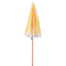Beliani MONDELLO - Parasol - Yellow - Polyester
