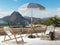 Beliani MONDELLO - Parasol - Black - Polyester