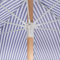 Beliani MONDELLO - Parasol - Black - Polyester