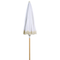 Beliani MONDELLO - Parasol - White - Polyester