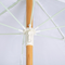 Beliani MONDELLO - Parasol - White - Polyester