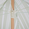 Beliani MONDELLO - Parasol - Green/White - Polyester
