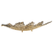 Beliani PEMALI - Decorative plates - Gold - Aluminum