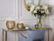 Beliani TANDUY - Candlestick set of 2 - Gold - Metal