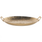 Beliani DEORIA - Decorative tray set of 3 - Gold - Iron
