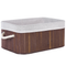 Beliani TALPE - Baskets set of 5 - Brown - Bamboo wood
