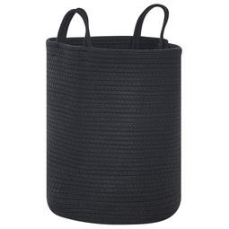 Beliani SARYK - Baskets set of 2 - Black - Cotton