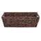 Beliani PANDZ - Baskets set of 2 - Brown - Water Hyacinth