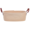 Beliani GISSAR - Baskets set of 2 - Beige - Cotton