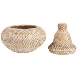 Beliani BILA - Basket - Natural - Rattan
