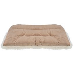 Beliani ERGANI - Pet bed - Beige - Velvet