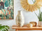 Beliani PAFOS - Decorative vase - Beige - Terracotta