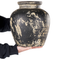 Beliani LINDOS - Decorative vase - Black - Terracotta