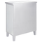 Beliani BREVES - Chest of drawers - Silver - Glass