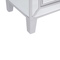 Beliani BREVES - Chest of drawers - Silver - Glass