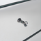 Beliani NESLE - Chest of drawers - Silver - Glass