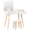 Beliani BOLLENE - Dressing table set - White - Fibreboard