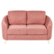 Beliani TROSA - Two-seater sofa - Pink - Polyester