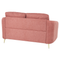 Beliani TROSA - Two-seater sofa - Pink - Polyester