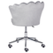 Beliani MONTICELLO - Office chair - Gray - Velvet