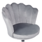 Beliani MONTICELLO - Office chair - Gray - Velvet
