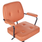Beliani PAWNEE - Office chair - Orange - Faux leather