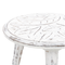 Beliani CHANDRA - Coffee table set - White - Mango wood