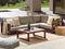 Beliani TIMOR - Lounge set - Mahogany - FSC® certified acacia wood