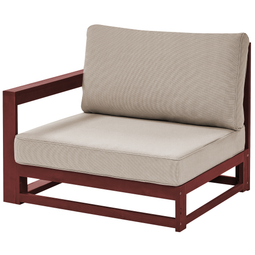 Beliani TIMOR - Lounge set - Mahogany - FSC® certified acacia wood