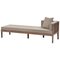 Beliani PATAJA - Lounge set - Dark wood color - Acacia wood