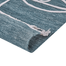 Beliani YAVU - Modern rug - Blue - 80 x 150 cm - Polyester
