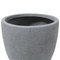 Beliani KANNIA - Flowerpot - Gray - 55 cm - Clay-fiber mixture