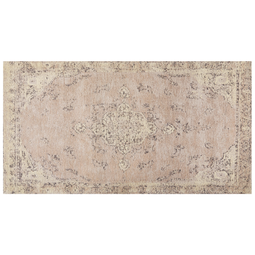 Beliani MATARIM - Rug - Beige - 80 x 150 cm - Cotton