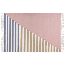 Beliani ENGIZ - Modern rug - Multicolor - 140 x 200 cm - Wool