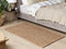 Beliani DADAY - Jute rug - Beige - 80 x 150 cm - Jute