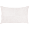 Beliani MILLET - Decorative cushion set of 2 - White - 47 x 27 cm - Corduroy