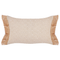 Beliani BOATH - Decorative cushion set of 2 - Beige - 30 x 50 cm - Polyester