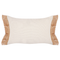 Beliani BOATH - Decorative cushion set of 2 - Beige - 30 x 50 cm - Polyester