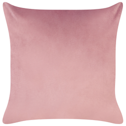 Beliani CARANDAY - Decorative cushion set of 2 - Pink - 45 x 45 cm - Velvet